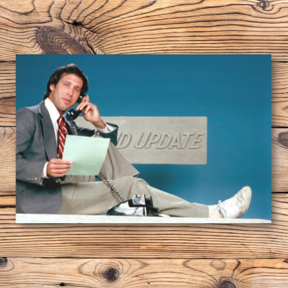 SNL Saturday Night Live Chevy Chase Weekend Update Refrigerator Locker Magnet